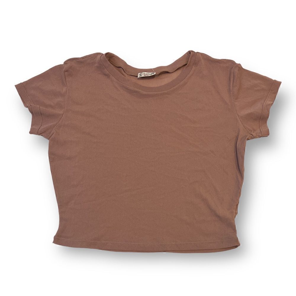 Free People Sheer Cropped Top Size Small